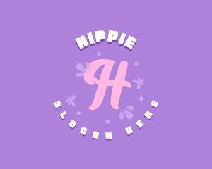Hippie Doodle Fashion logo design