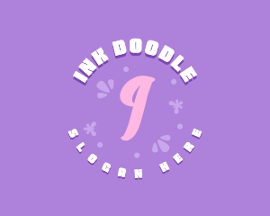 Hippie Doodle Fashion logo design