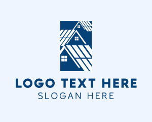 Property Developer - Blue Residential Realty logo design