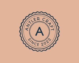 Hipster Handmade Crafts logo design