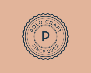 Hipster Handmade Crafts logo design