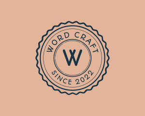 Hipster Handmade Crafts logo design