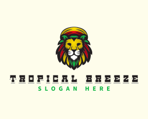 Lion Rasta Safari logo design