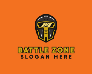 War - Gaming Clan Esports Helmet logo design