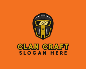 Clan - Gaming Clan Esports Helmet logo design