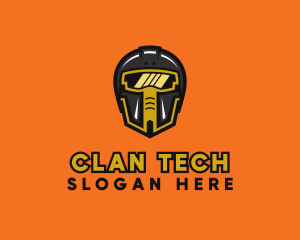 Clan - Gaming Clan Esports Helmet logo design