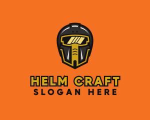 Gaming Clan Esports Helmet logo design