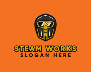 Steampunk - Gaming Clan Esports Helmet logo design
