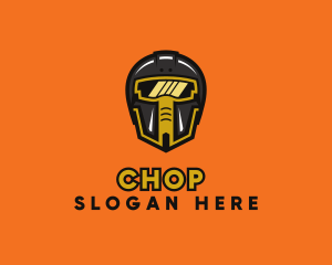 Space - Gaming Clan Esports Helmet logo design