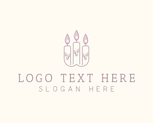 Candlelight Wax Candle Logo