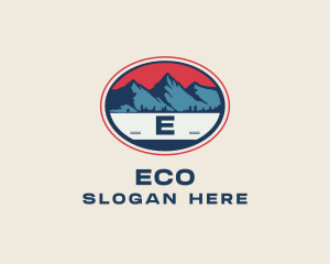 Mountain Forest Hiking Logo