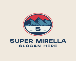 Mountain Forest Hiking Logo