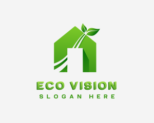 Eco Nature Home logo design