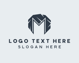 Business - Mining Construction Letter M logo design