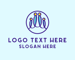 Social Worker - Family Care Clinic logo design