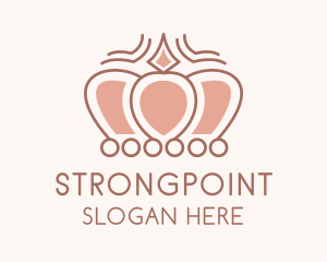 Royal Pageant Crown  Logo