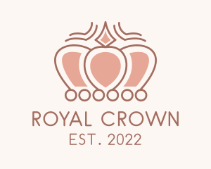 Royal Pageant Crown  logo design