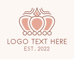 Luxurious - Royal Pageant Crown logo design