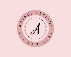 Elegant Cosmic Beauty logo design