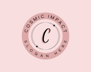 Elegant Cosmic Beauty logo design