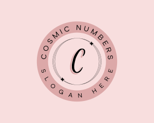 Elegant Cosmic Beauty logo design