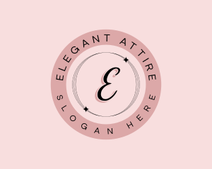 Elegant Cosmic Beauty logo design