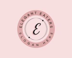 Elegant Cosmic Beauty logo design