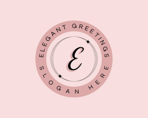 Elegant Cosmic Beauty logo design