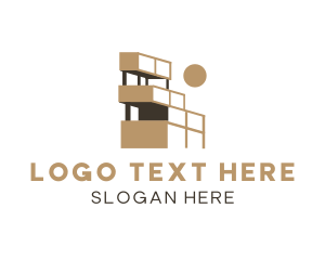 Building Structure Architect logo design