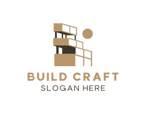 Building Structure Architect logo design