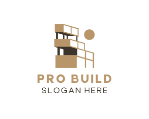 Building Structure Architect logo design