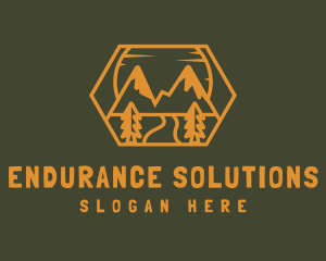 Mountain Forest River Logo