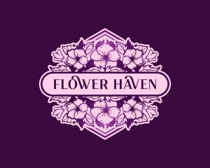 Bloom Flower Garden logo design