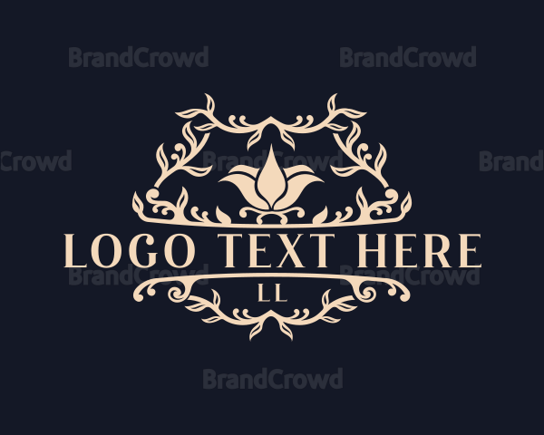 Floral Wedding Boutique Logo