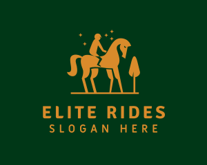 Horse Riding Equestrian  logo design