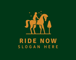 Horse Riding Equestrian  logo design