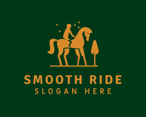 Horse Riding Equestrian  logo design