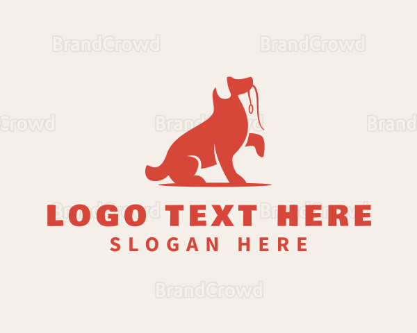 Red Dog Leash Logo