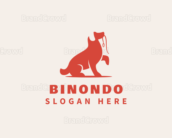 Red Dog Leash Logo