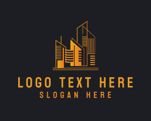 Golden - Golden Building Realtor logo design