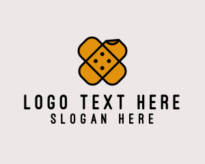 Yellow - Medical Yellow Bandages logo design