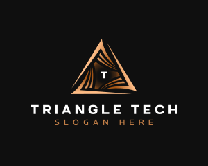 Pyramid Triangle Company logo design