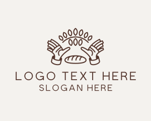 Mill - Handmade Dough Bakery logo design