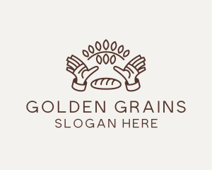 Grains - Handmade Dough Bakery logo design