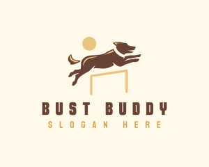 Dog Training Hurdle logo design