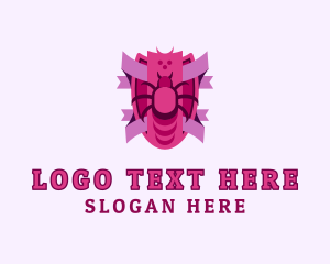 Cyber Crime - Bug Insect Beetle logo design