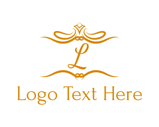 Luxurious Hotel Letter  Logo