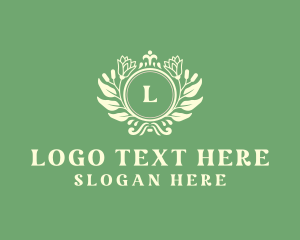 Wedding - Elegant Flower Garden logo design