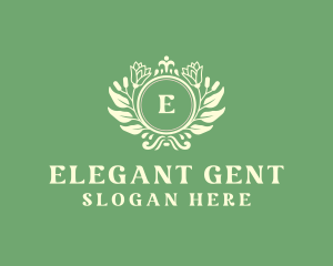 Elegant Flower Garden logo design