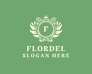 Elegant Flower Garden logo design